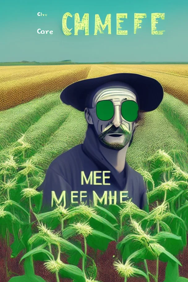 cover crops in meme style