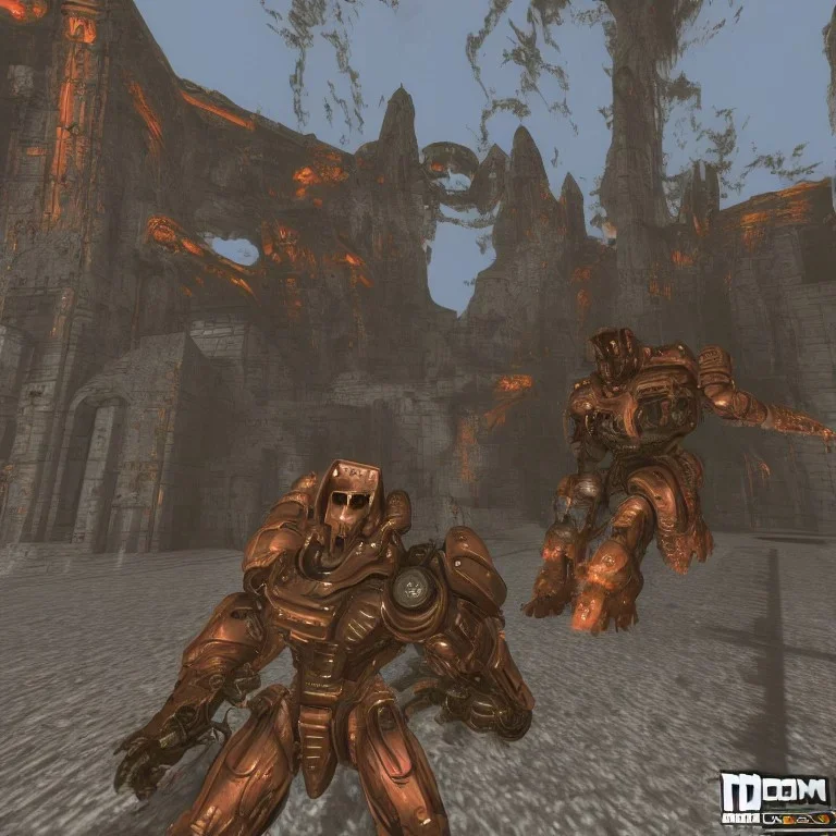 doom, Hexen, unreal tournament, first person shooter, video game sceenshots, doom 2, duke nukem, daggerfall, 90’s, scifi, colorful, nagrand, 90’s 3d, 90’s museum, 90’s mall, cute, gundam, gundam wing, gundam models, sunny day