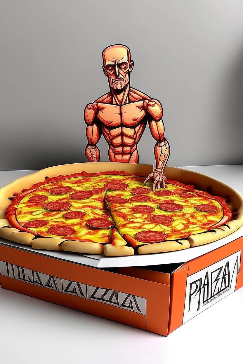 Human pizzabox