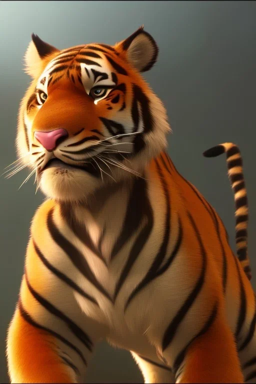 Tiger, really, HD, viscous, muscular Tiger, super heroes Tiger