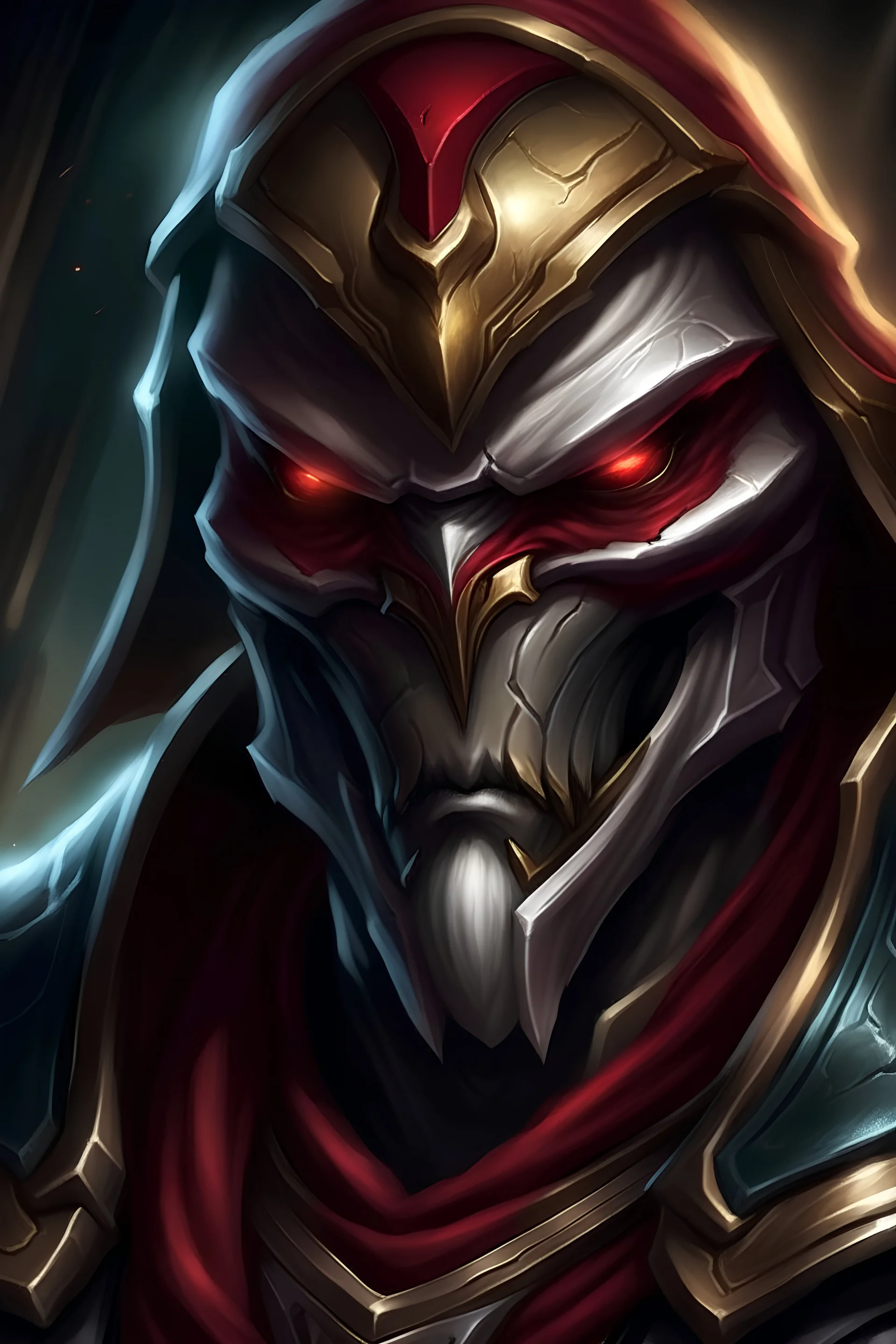 zed from League of Legends portrait