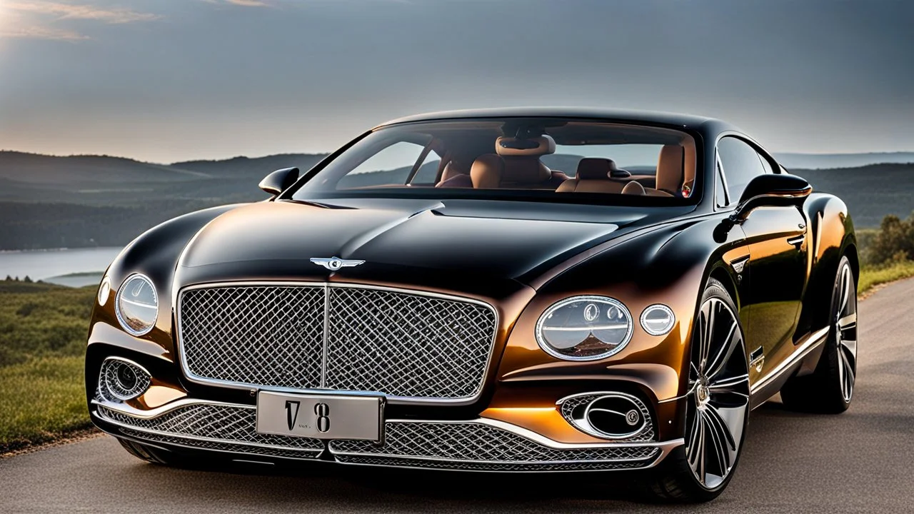 A luxurious (((fusion of a bentley and Chiron))), its sleek contours and opulent details blending seamlessly together