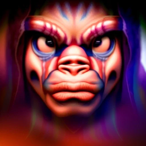 ultra detailed portrait of Stitch , extremely detailed digital painting, extremely detailed face,crystal clear eyes, in the style of robert e howard and pablo oliveira and Ken Kelley and Keith Parkinson ,mystical colors,perfectly centered image, perfect composition, rim light, beautiful lighting,8k, stunning scene, raytracing