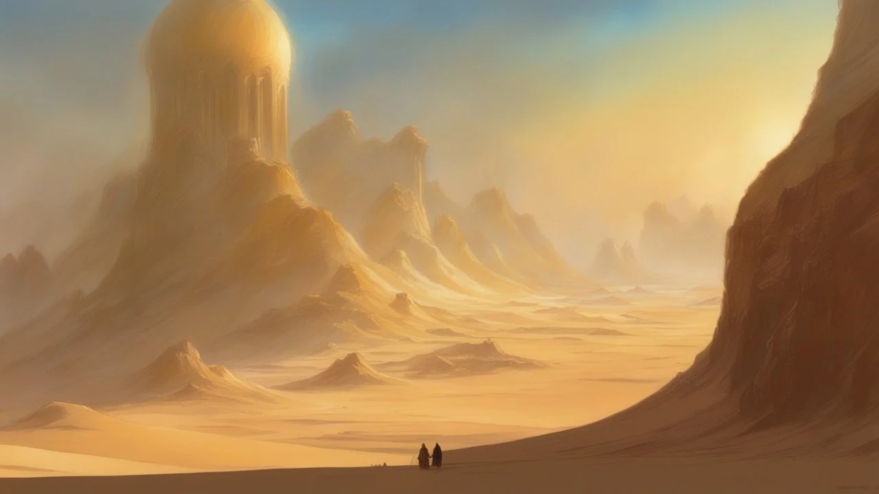 Dune like world, Marc Simonetti