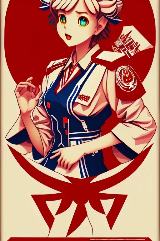 touhou soviet union propaganda poster