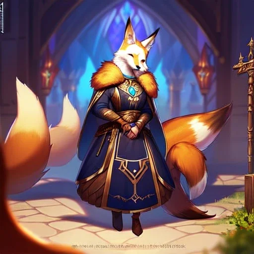 Digital art, High quality, full body portrait, 8k resolution, high quality, great details, within portrait, masterpiece, best quality, detailed outfit, vibrant colors, perfect eyes, a human druid, fox fursona, shapeshifter, human shapeshifter, fox shapeshifter, furry, anthropomorphic fox, medieval time period, masterfully drawn, fur