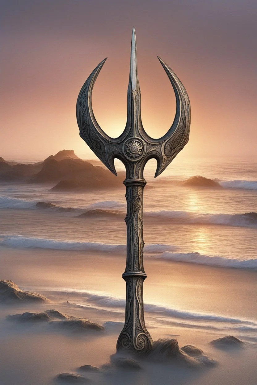 A old fashioned Weapon that is a walking stick shaped as a trident that controls dreams.