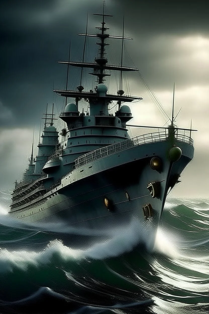 naval vessel, battleship, world war 2, the Bismark, the Hood, battling ships, horizon, Jupiter