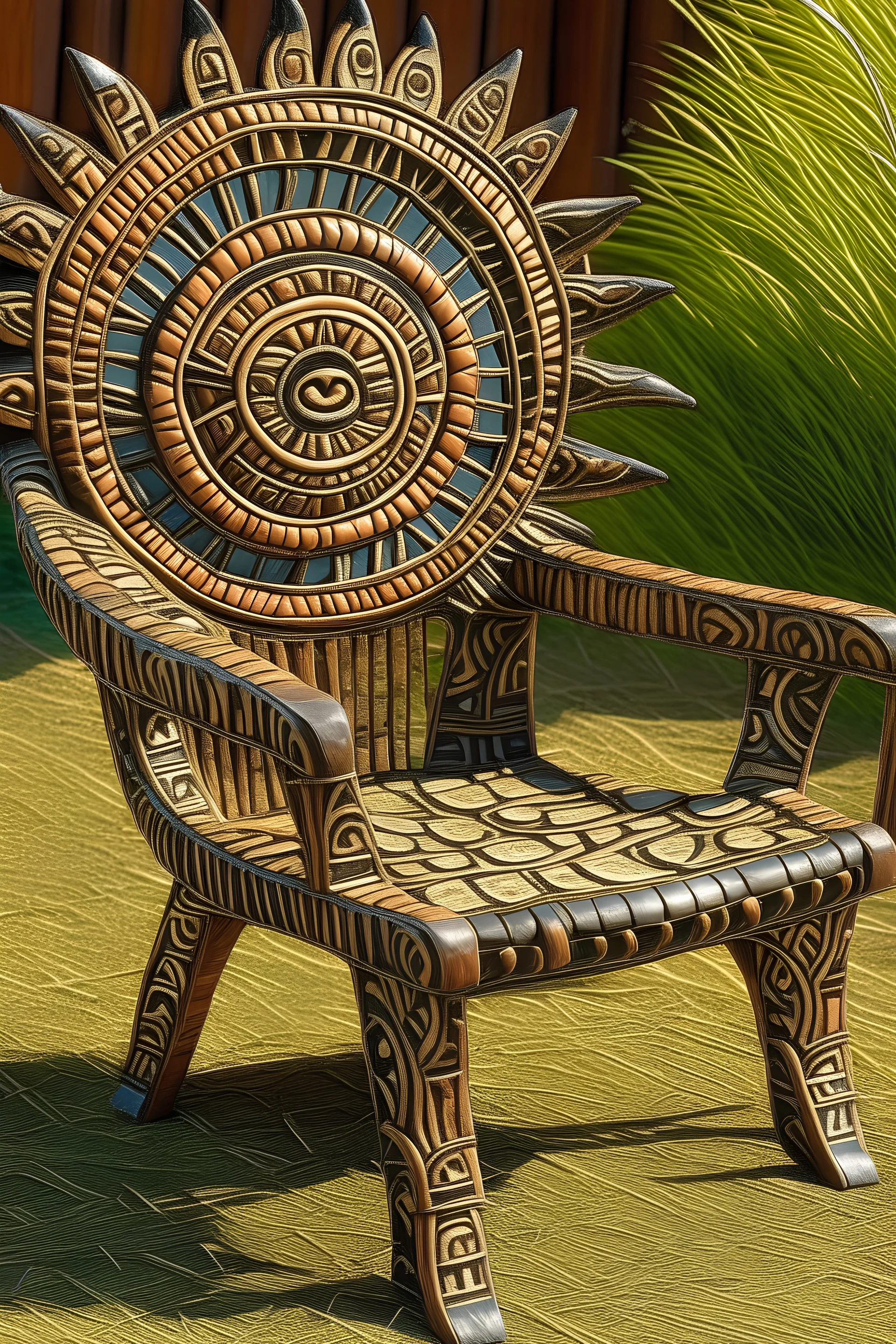 tribal sun chair