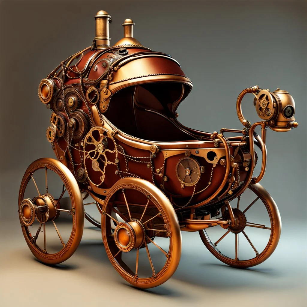 A Steampunk Baby Carriage