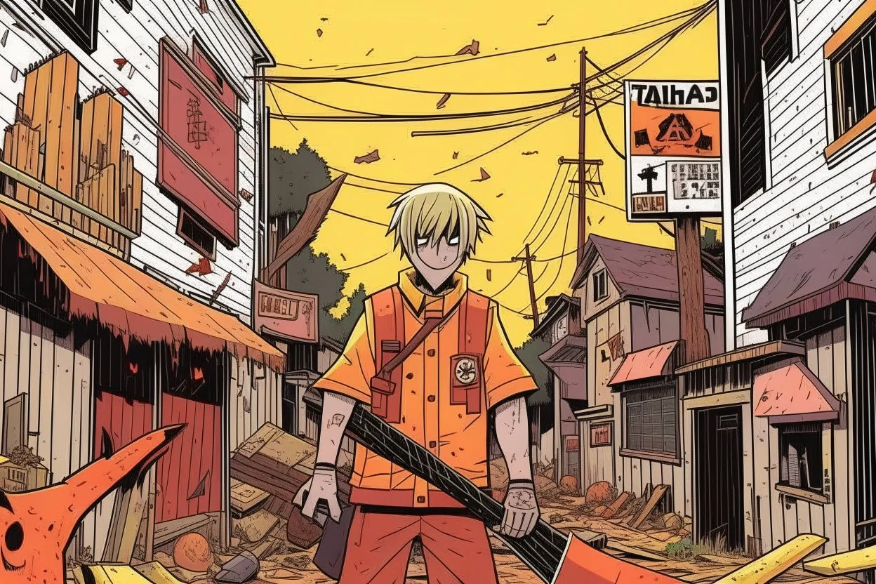 Chainsaw Man Town