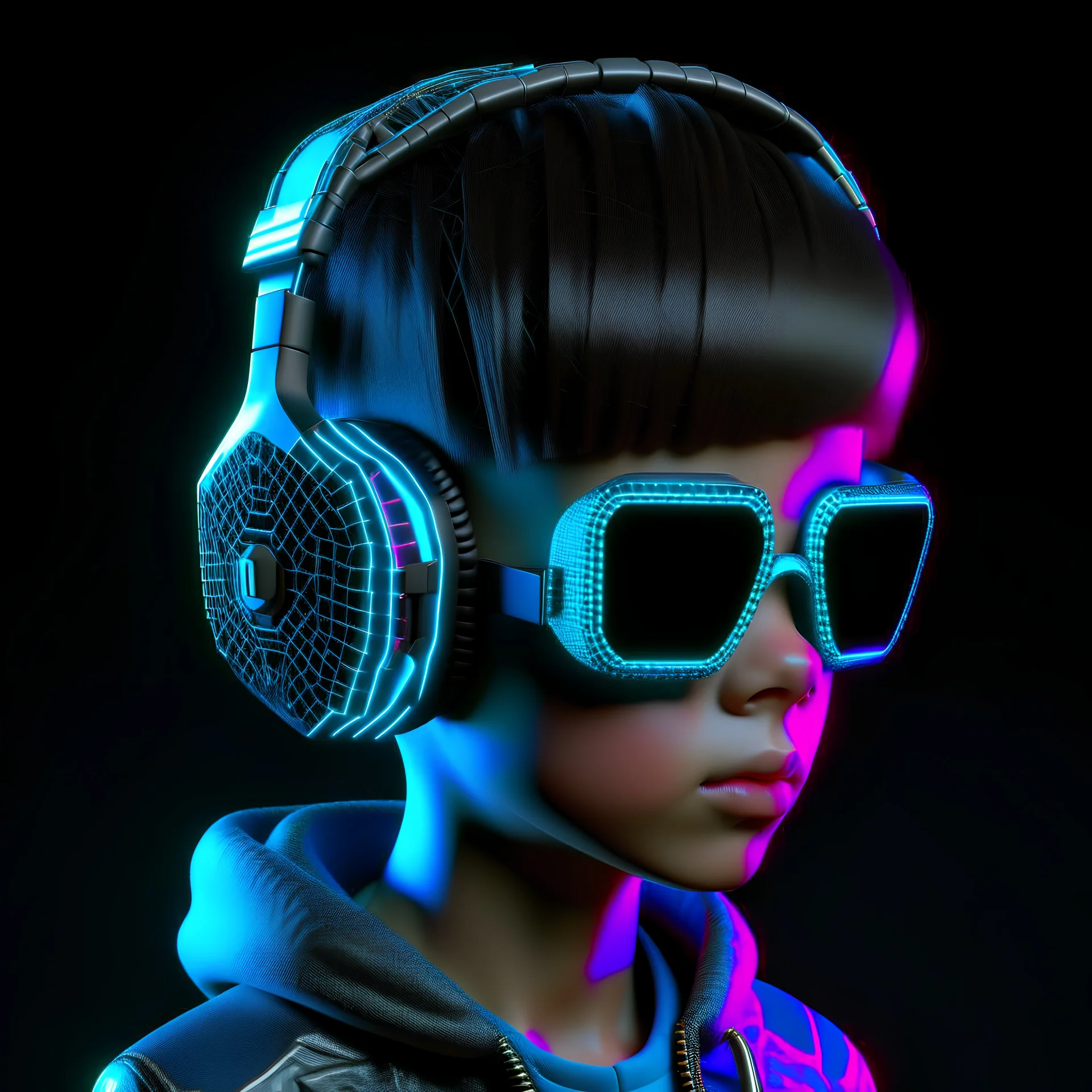 Boy cyber 3D