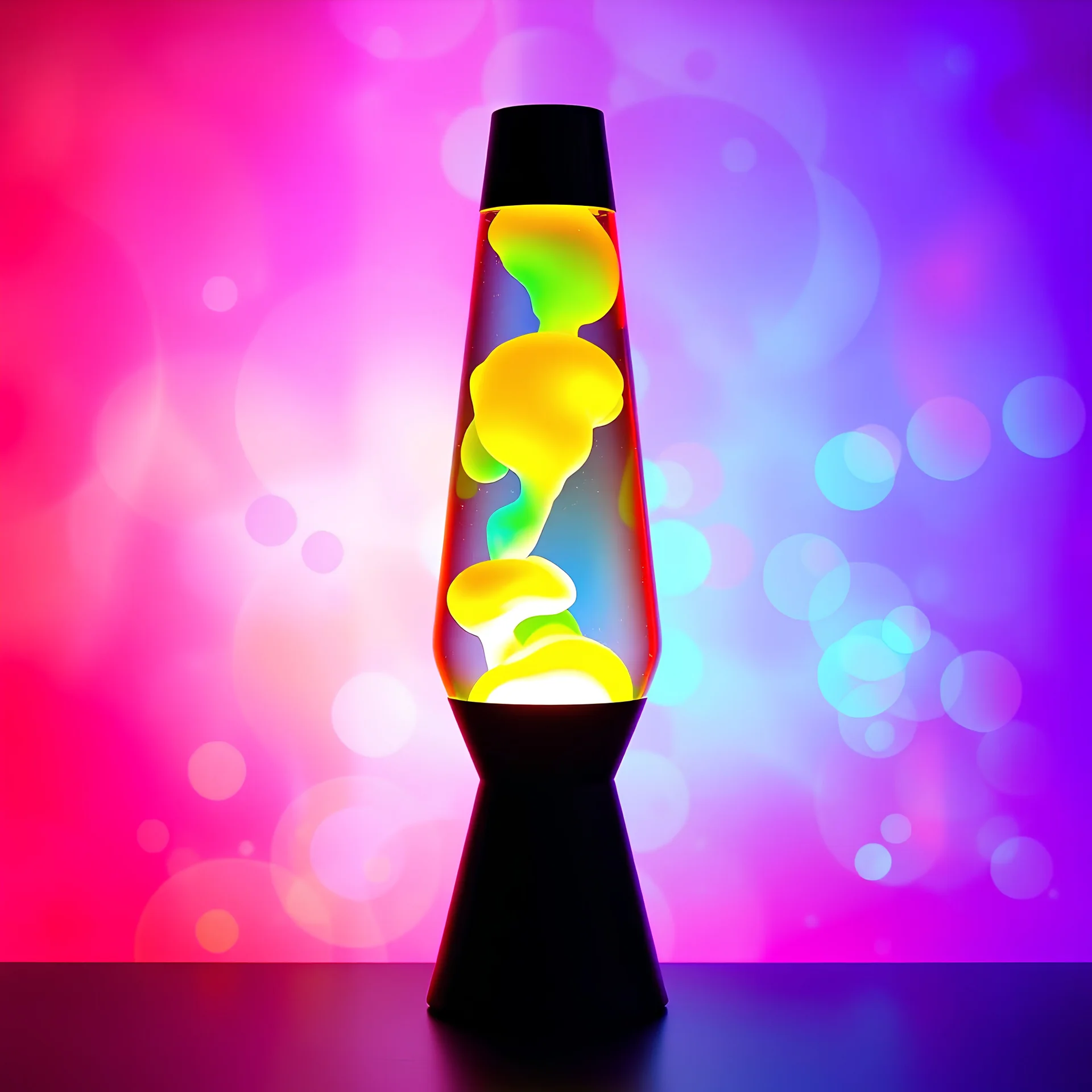 colorful lava lamp background without the lava lamp itself