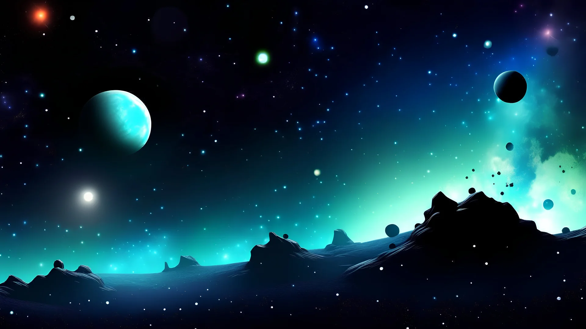 space background