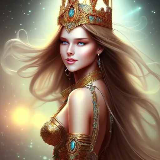 Beautiful women goddess full image smile