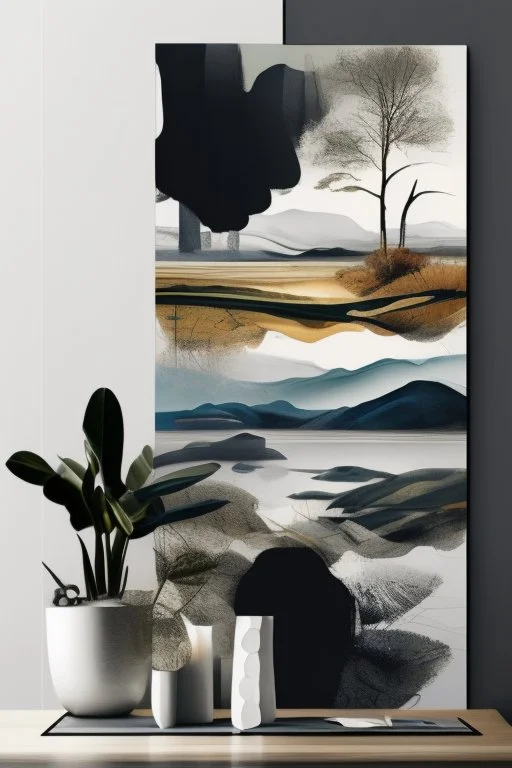 ART76 - Landscape Prints. Get your hands on our exclusively designed wall decor that provides a dynamic feature to your living room decor. Furthermore, our wall art adds soul to your space. The best part about putting wall art prints in your living room is that they reflect your taste. Marrutt 230gsm Archival Matte Photo Paper ensures premium quality print output and can keep its good condition intact for decades. For some designs we print on Premium Satin/Oyster paper to stand out and