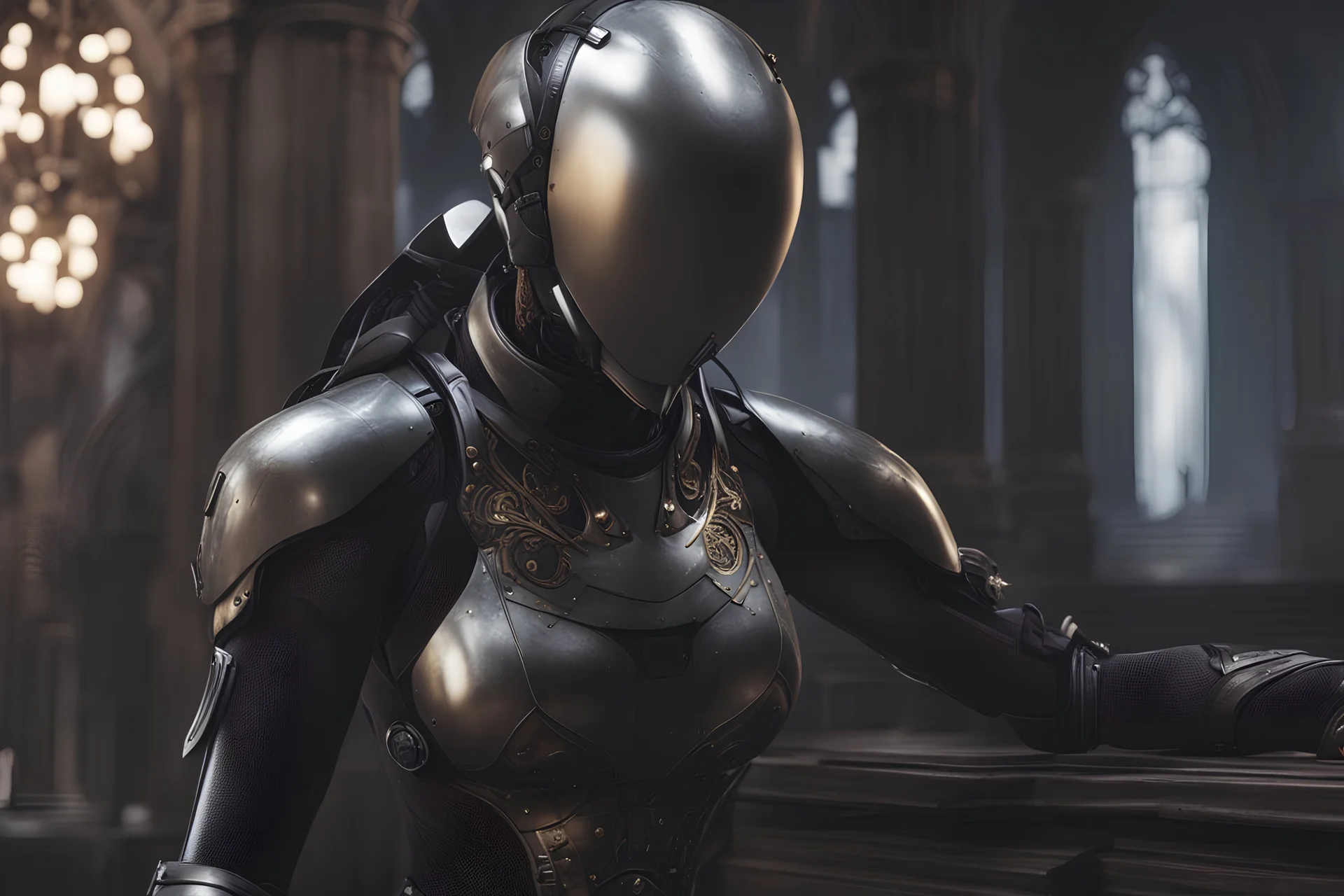 machine venom in 8k nier automata artstyle, warframe them, close picture, London world, intricate details, highly detailed, high details, detailed portrait, masterpiece,ultra detailed, ultra quality