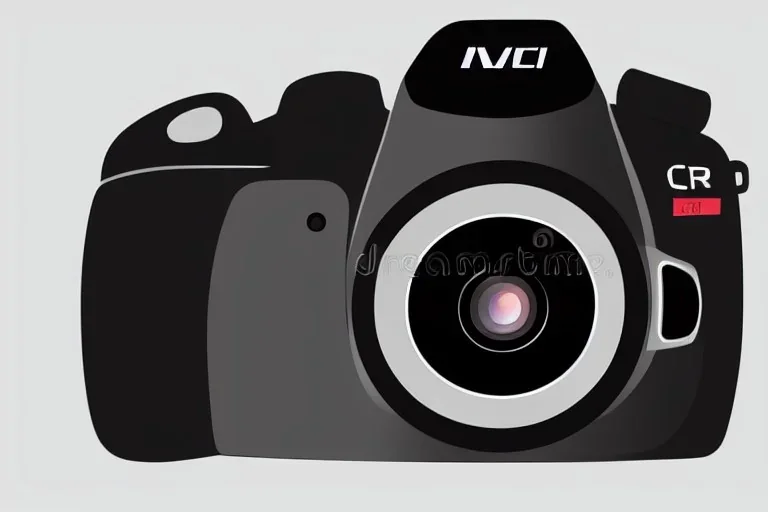 Vector DSLR Camera Photography Vector Vector Illustration