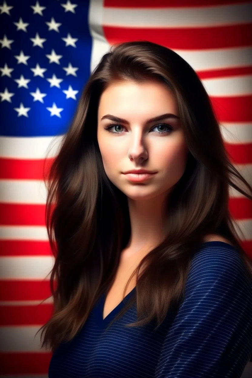 Generate a woman from USA