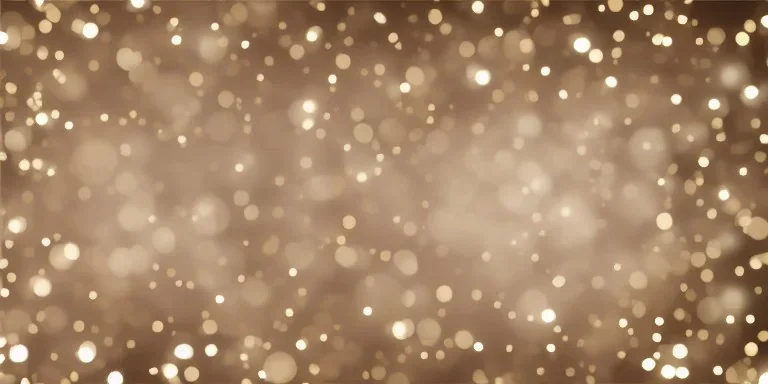 Festive abstract bokeh background - golden bokeh lights, beige - New Year, Anniversary, Wedding, banner