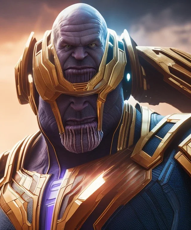 thanos, spiderman suit, full body close up, soft light atmosphere, light effect，vaporwave colorful, concept art, smooth, extremely sharp detail, finely tuned detail, ultra high definition, 8 k, unreal engine 5, ultra sharp focus