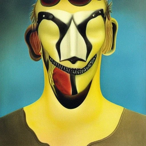 Portrait of Corey Tailor Slipknot by Salvador Dali