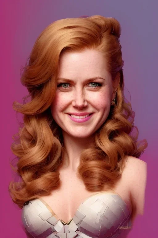 Portrait of happy smiling amy adams, nicole kidman, lego, steampunk, lego, 8k resolution concept art portrait by Greg Rutkowski, Artgerm, WLOP, Alphonse Mucha dynamic lighting hyperdetailed intricately detailed Splash art trending on Artstation triadic colors Unreal Engine 5 volumetric lighting Splash art fantasy"