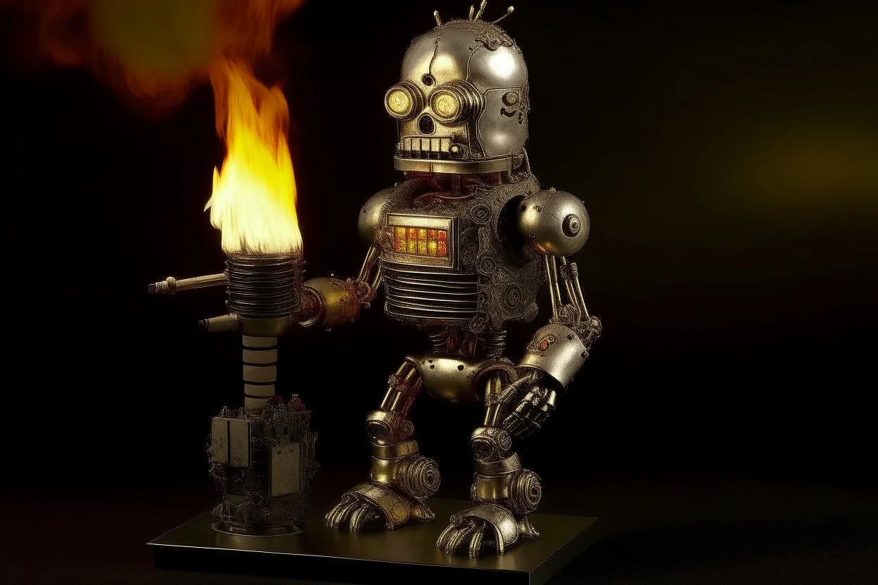 the big lebowski terminator robot firestarter hardrock