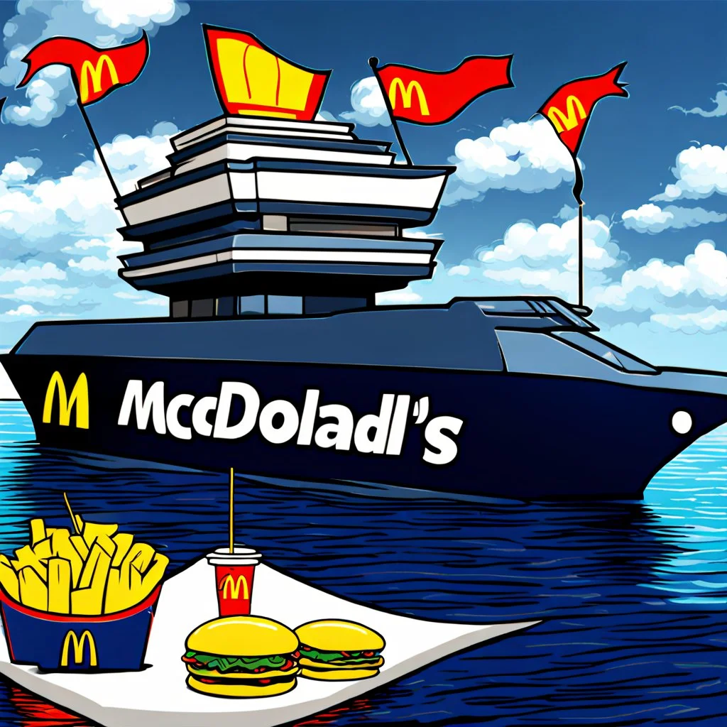 The McDonalds fast food chain builds its own navy.