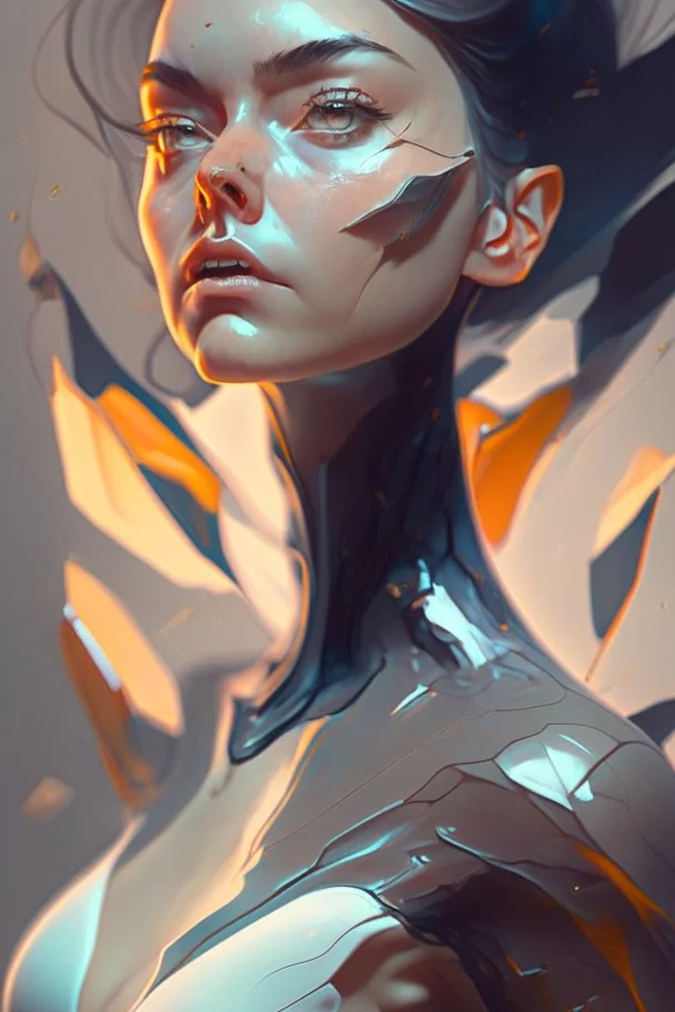 human-shaped anomaly,highly detailed, digital painting, artstation, concept art, smooth, sharp focus, blur, short focal length, illustration, art by artgerm