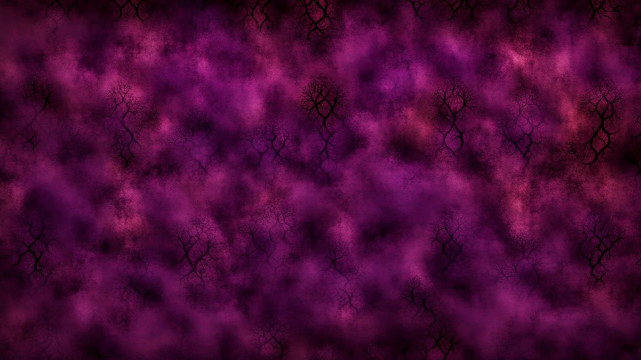 Haunted Royal Fire & Purple-&-Maroon Velvet Background Texture.