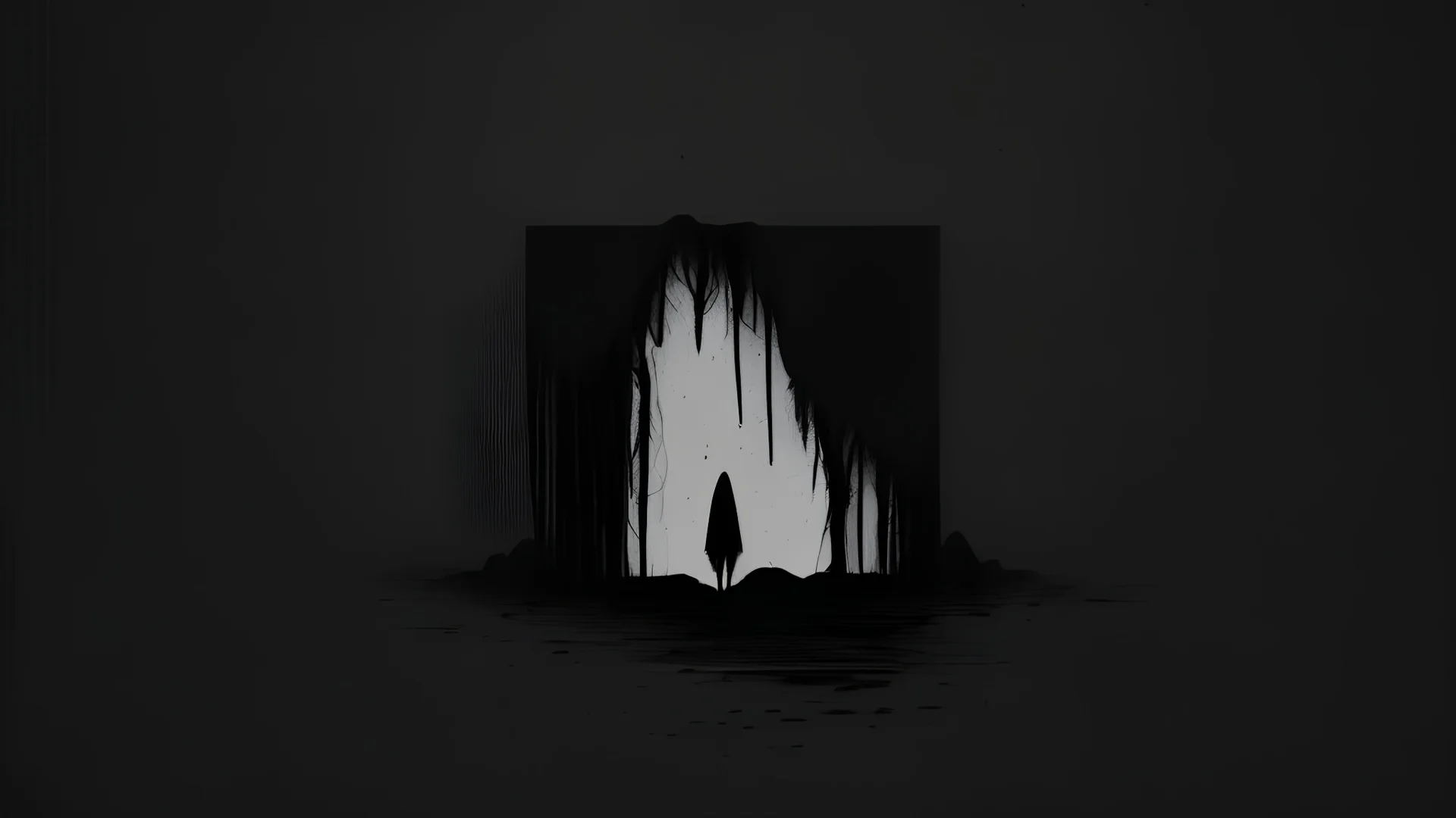 minimalist, illustration, dark,texture