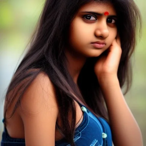 Tanya, Indian girl, dark brown eyes, darkest brown hair, transparent spects, real human face, ultra high resolution