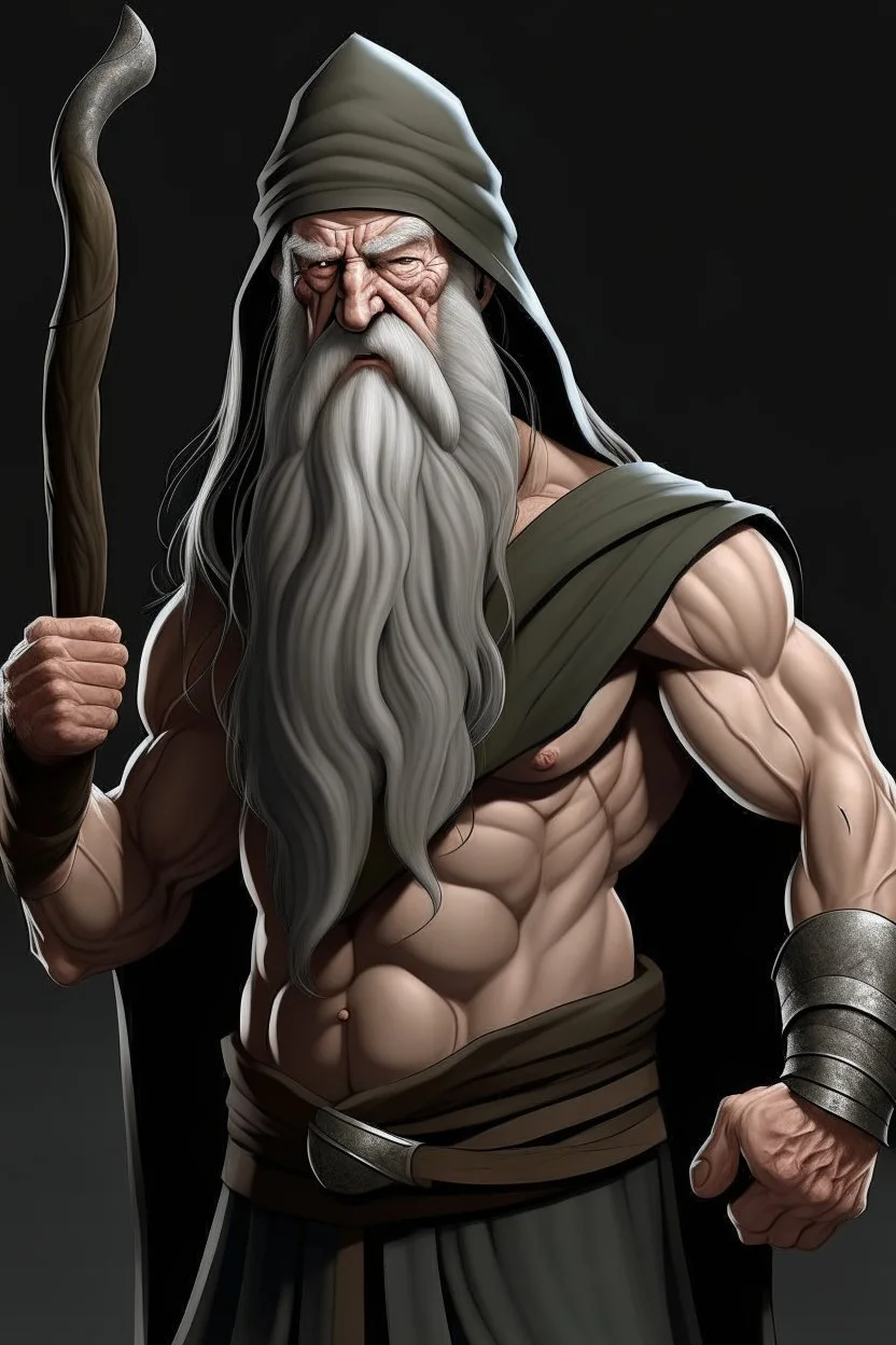 muscular gandalf