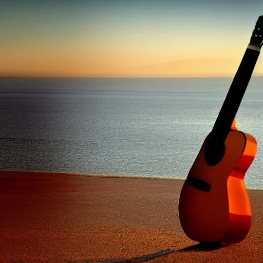 Nascer do Sol, guitarra