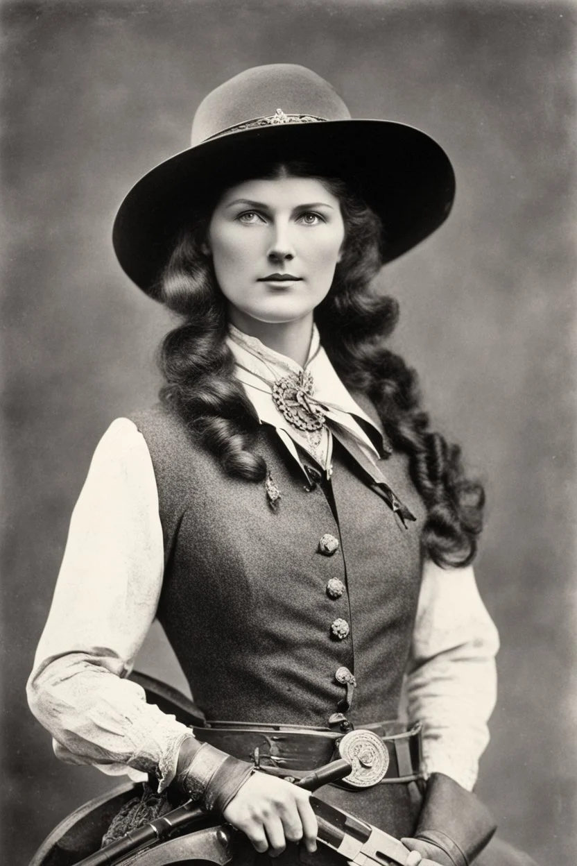 The amazing Annie Oakley: Meet the legendary American sharpshooter from the old West - Click Americana Annie Oakley wasn't just the best female sharpshooter - she was THE best. She once sent a shot right through the bullseye, then someone bet she couldn't shoot through the hole she had just made.