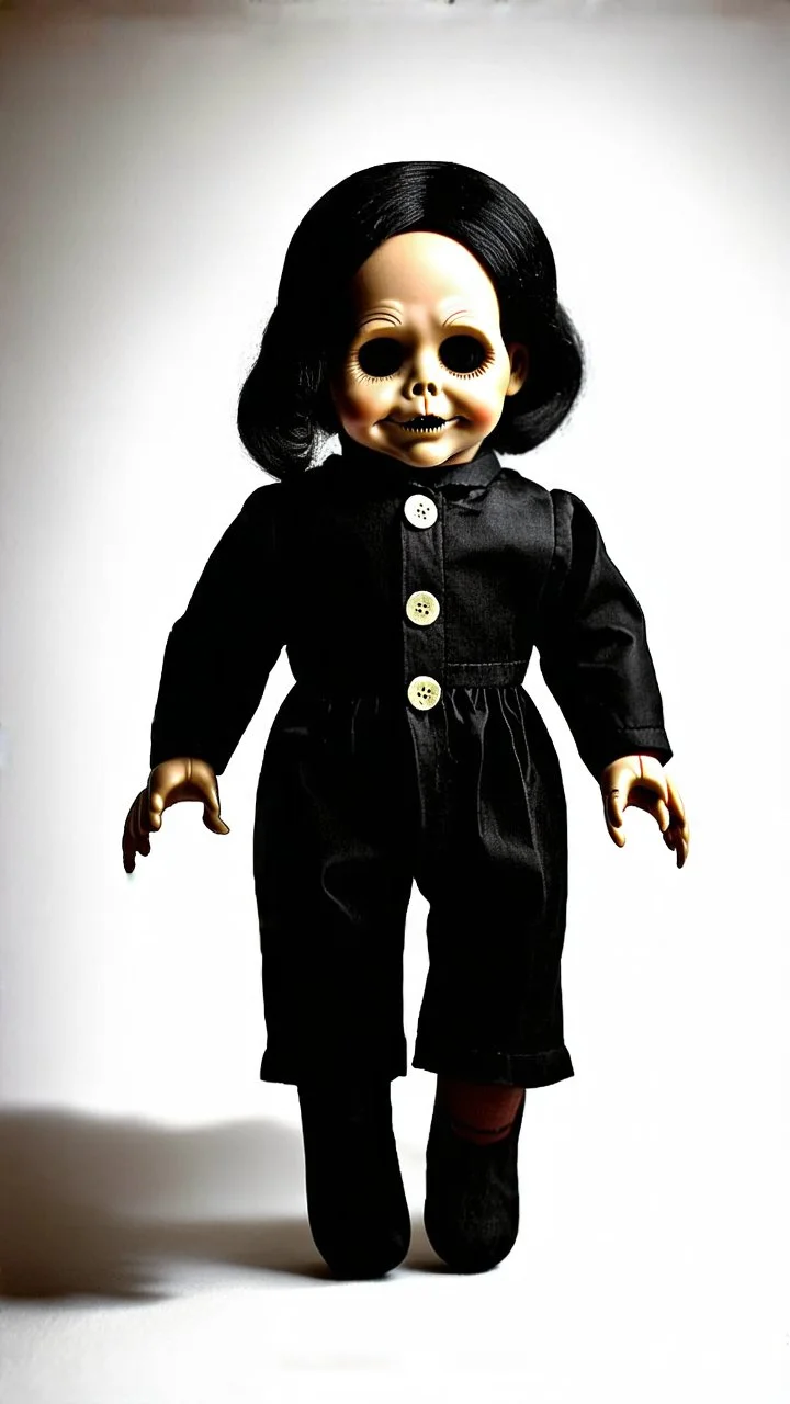 Creepy halloween doll