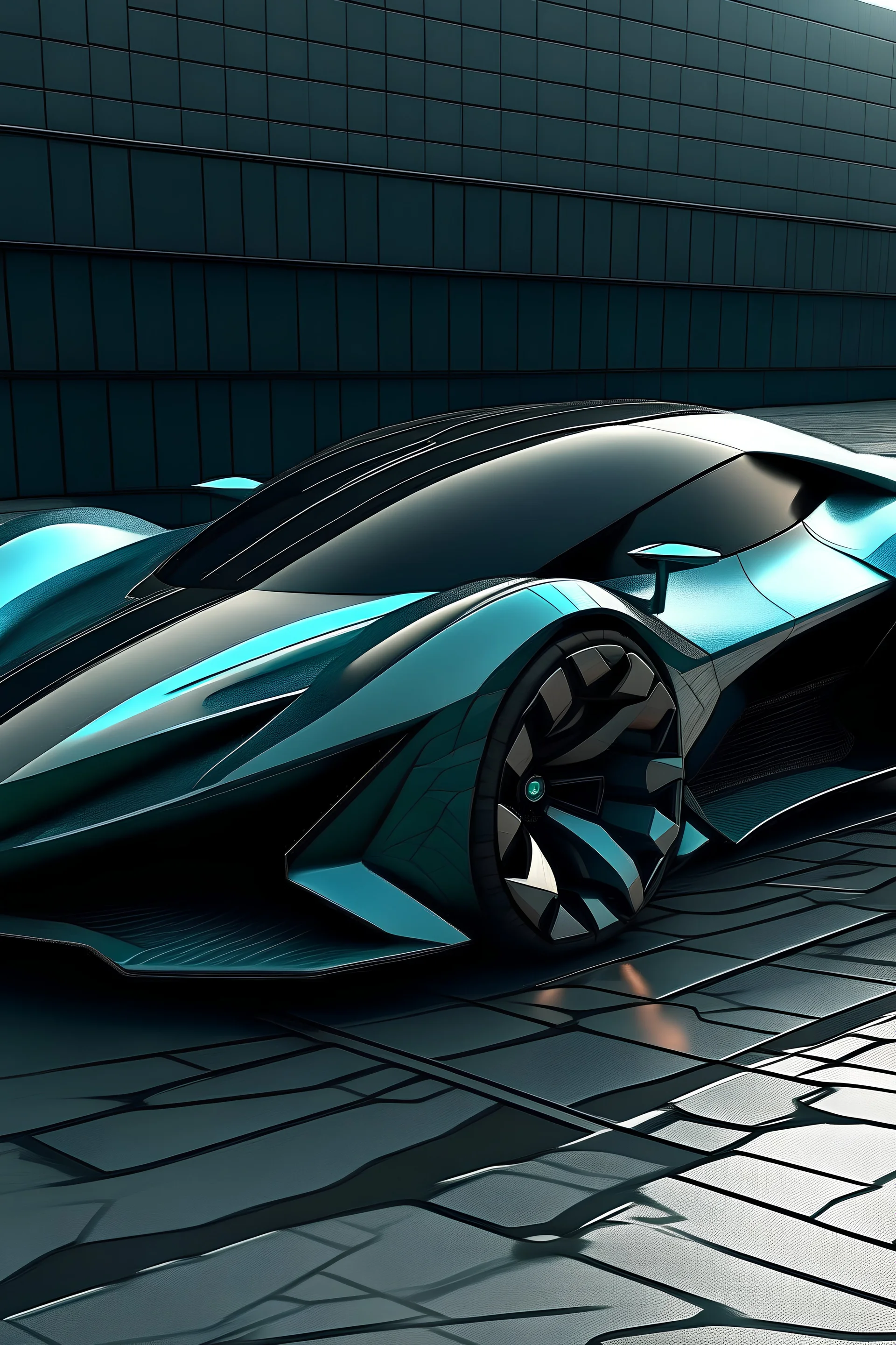 A supercar from the year 3100