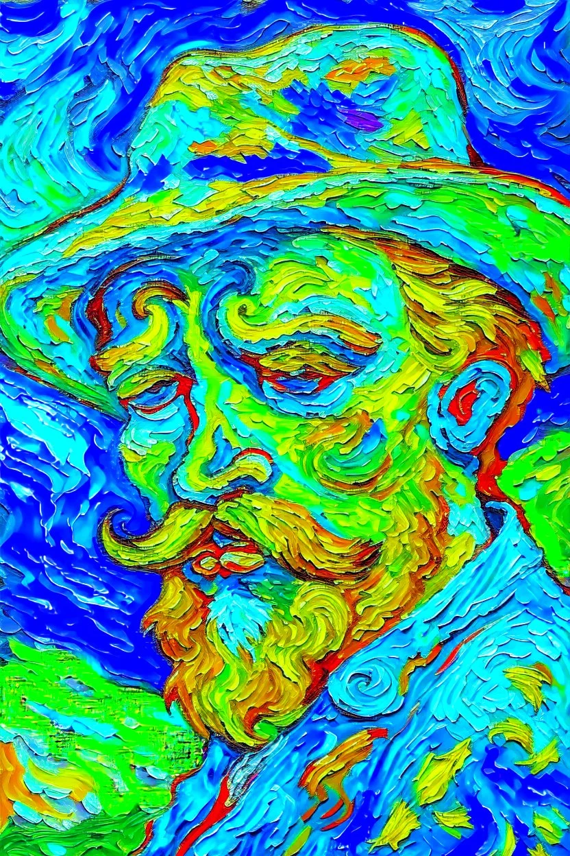 Czarface as painted by Van Gogh