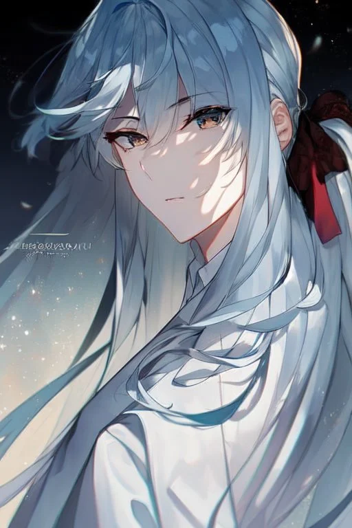 白色头发