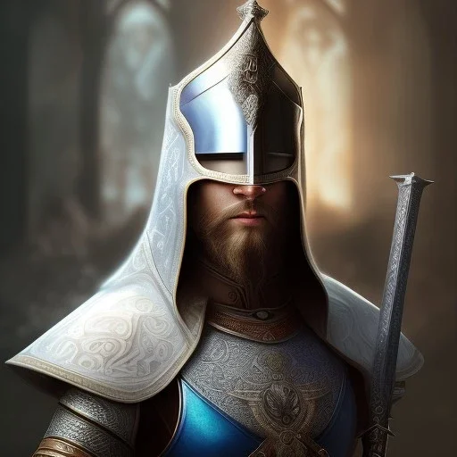 only "sword Excalibur" mid-12th century ,extremely detailed digital painting,intense stare, mystical colors ,perfectly centered image, perfect composition, rim light, beautiful lighting,masterpiece ,8k, stunning scene, raytracing, anatomically correct, in the style by Assassin’s Creed, by artgerm,