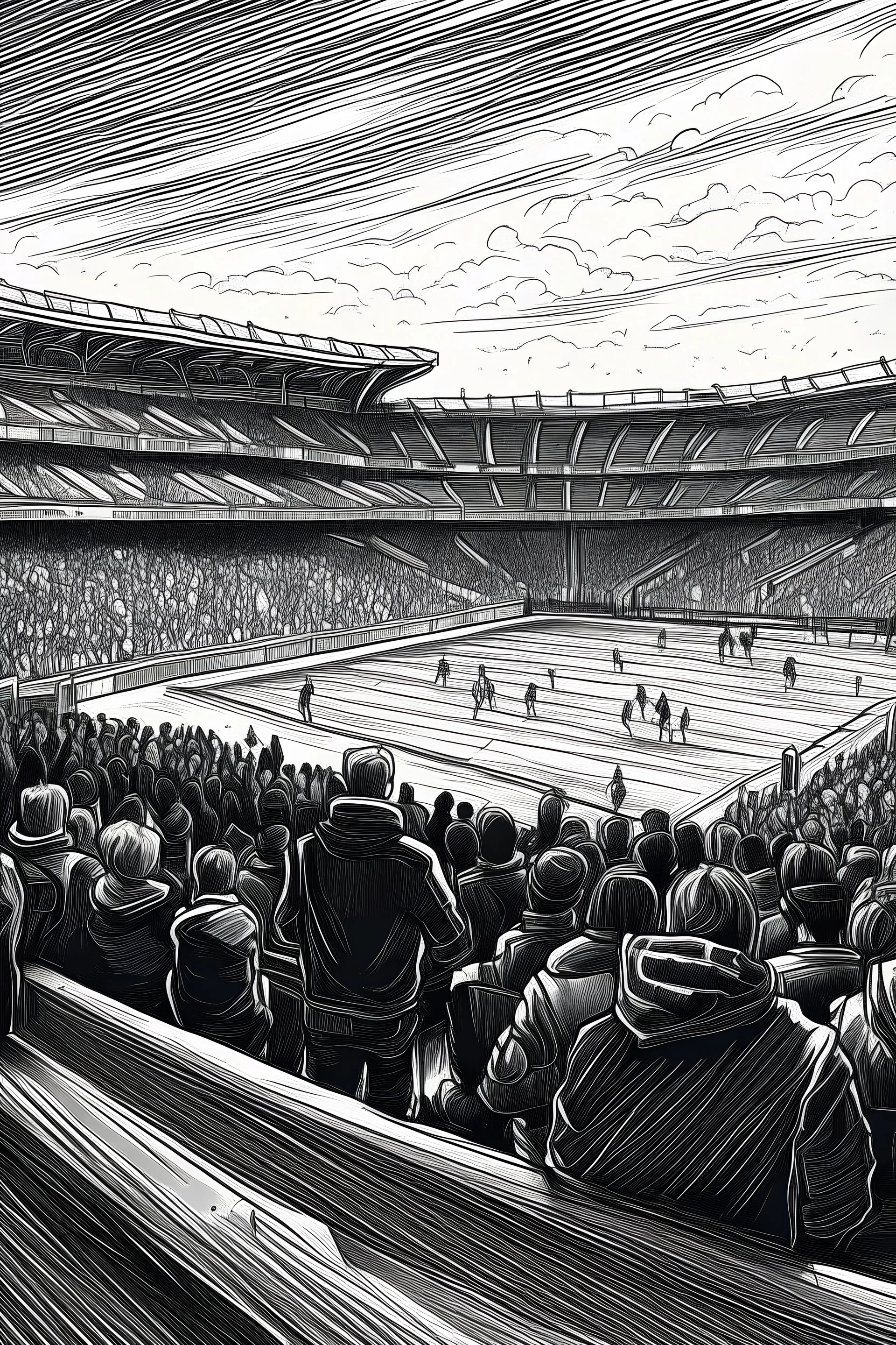 ultras sketch at stadium