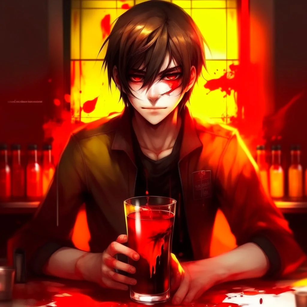 evil free fire sad boy and drink blood