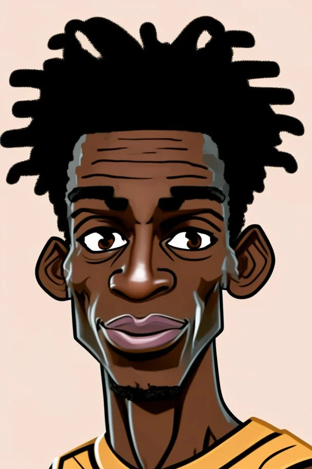 Nicholas Jackson Footballer ,cartoon 2d