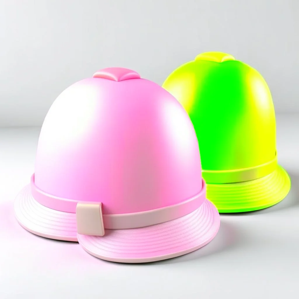 Engineer hat, pastel colors