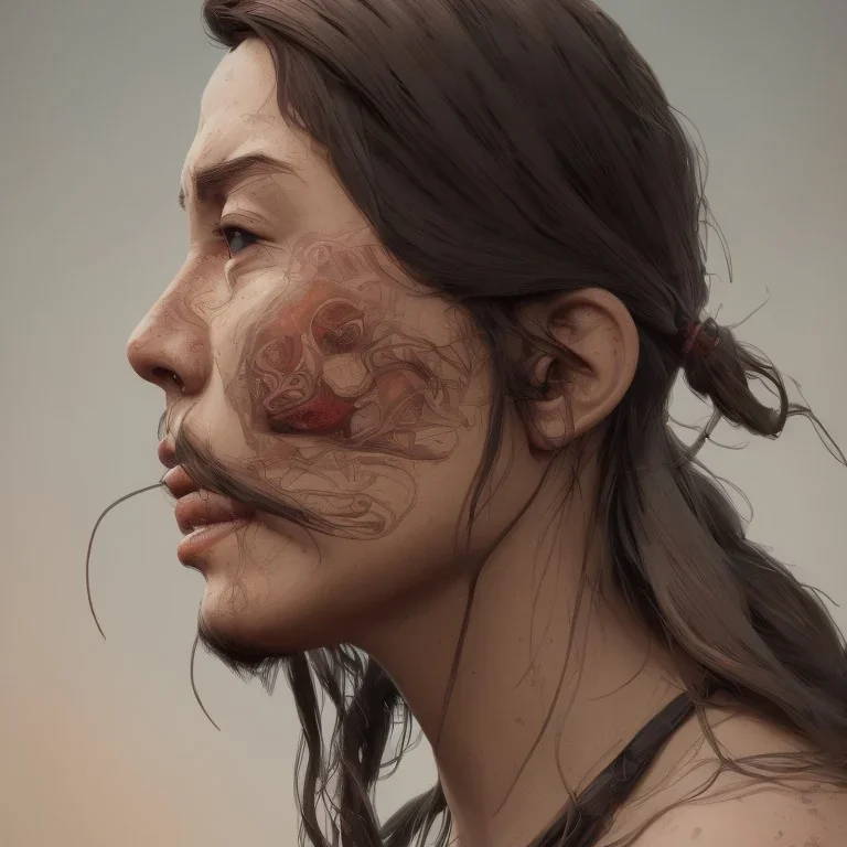 head and shoulders portrait, 8k resolution concept art portrait by Greg Rutkowski, Artgerm, WLOP, Alphonse Mucha dynamic lighting hyperdetailed intricately detailed Splash art trending on Artstation triadic colors Unreal Engine 5 volumetric lighting"