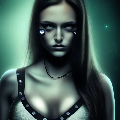 Women cry mutant in the dark nigth