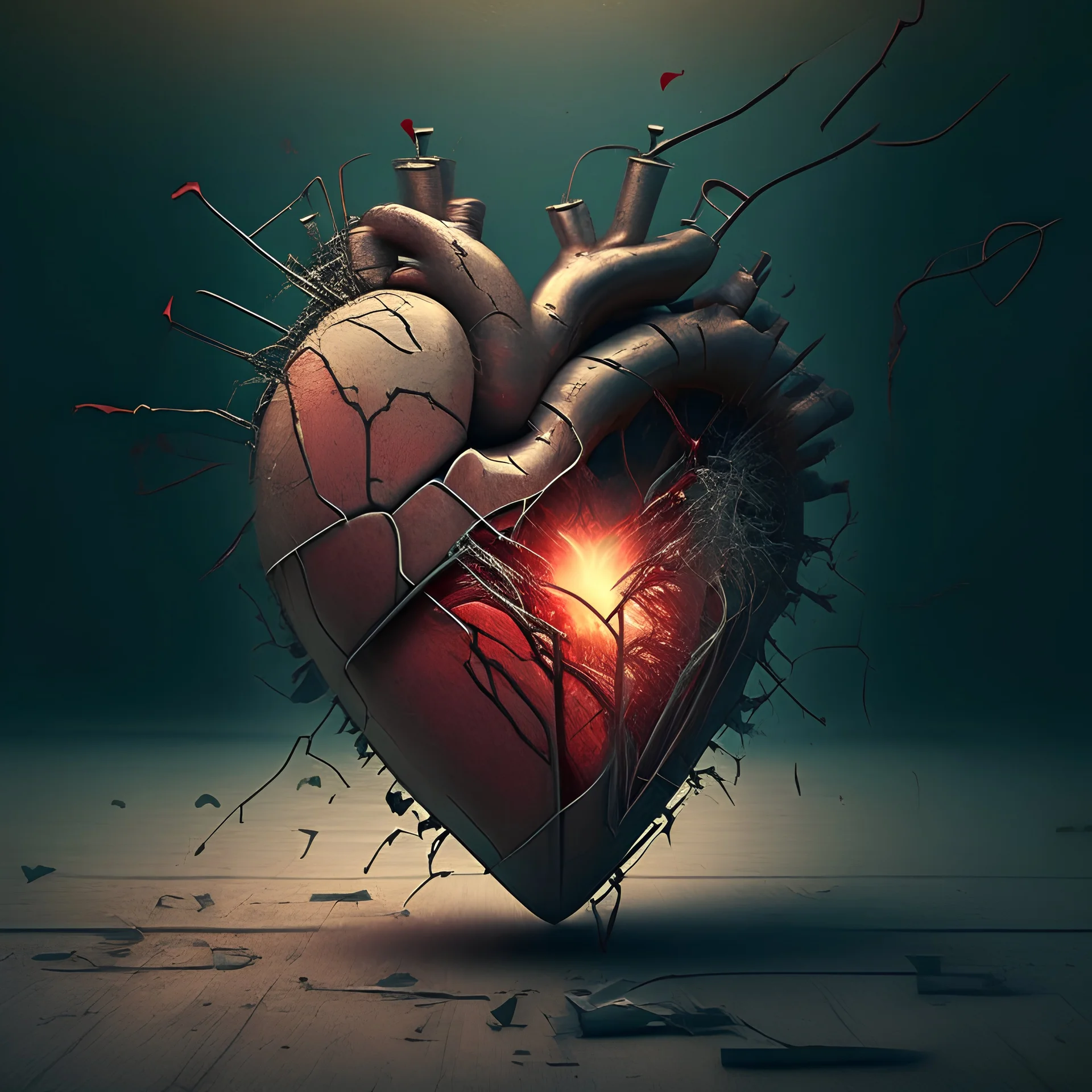 heart disconnected from the past