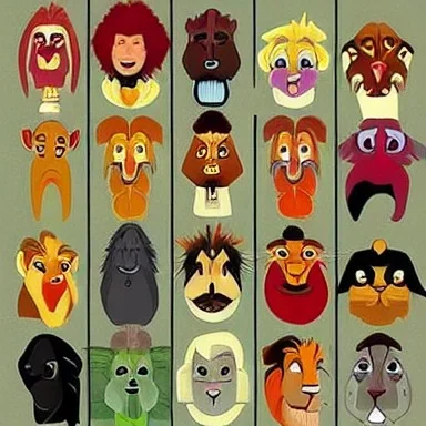 Lion King characters