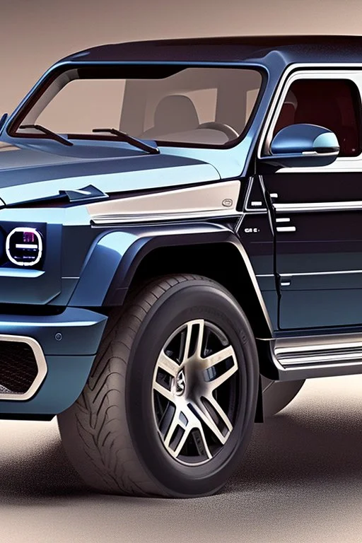 Bugatti G-Class Fusion, Photorealistic, 4K